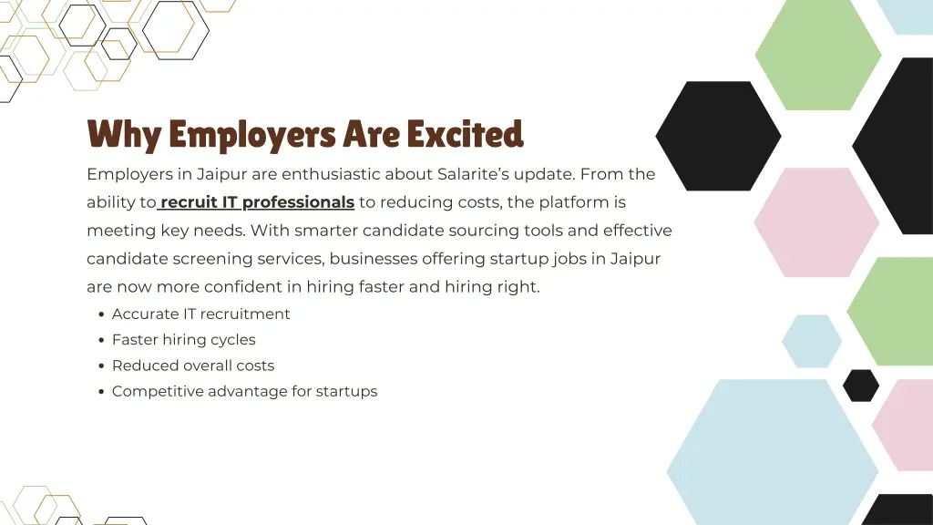 why employers are excited