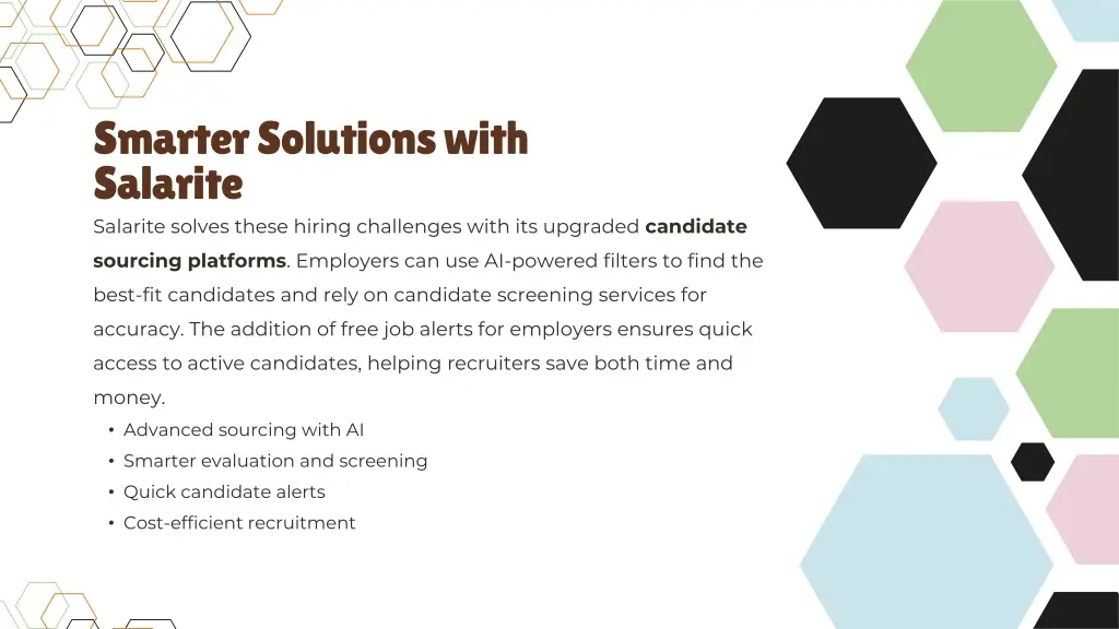 smarter solutions with salarite salarite solves