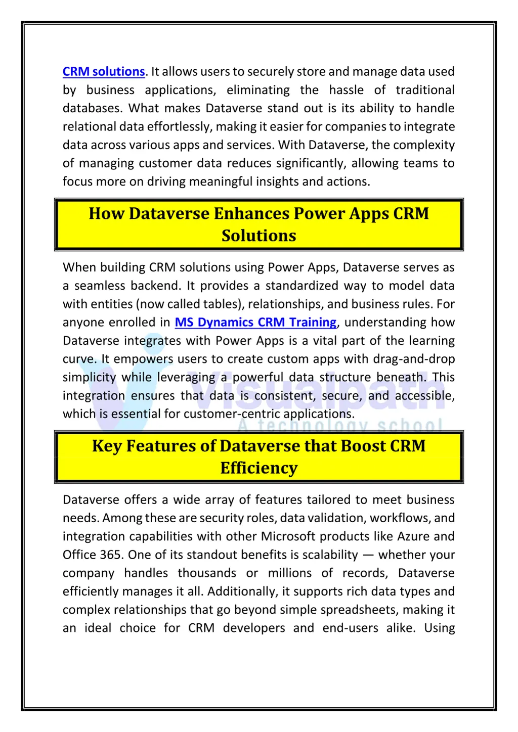 crm solutions it allows users to securely store