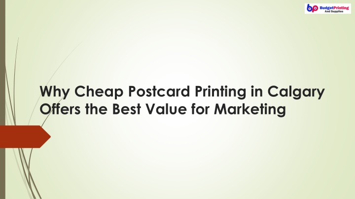why cheap postcard printing in calgary offers
