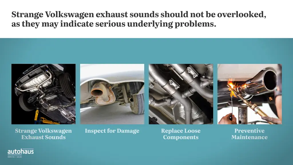 strange volkswagen exhaust sounds should