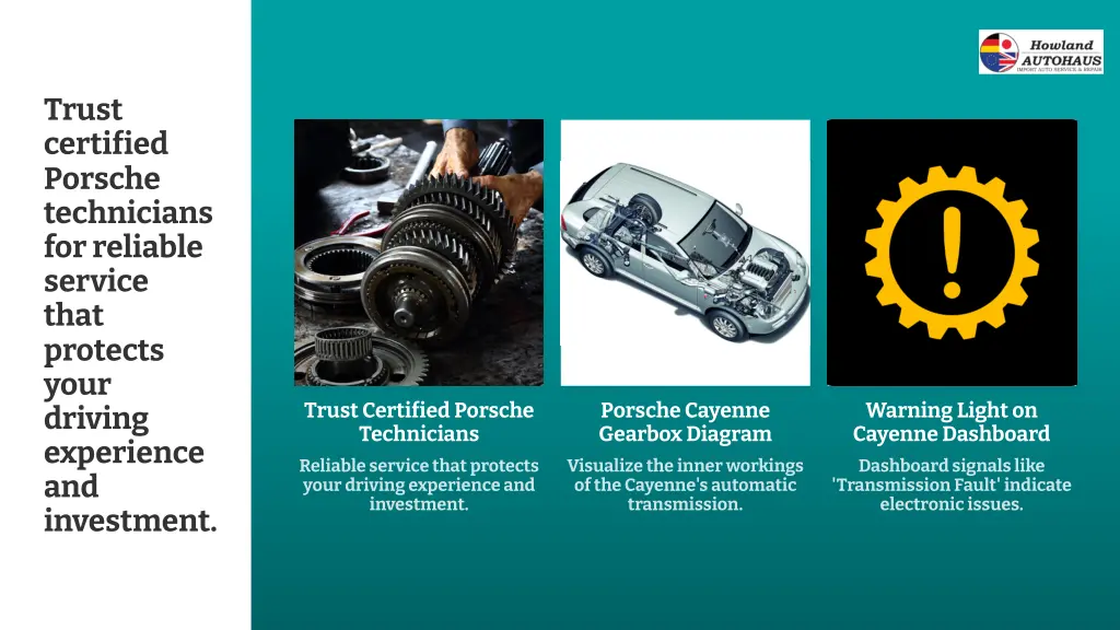 trust certi ied porsche technicians for reliable