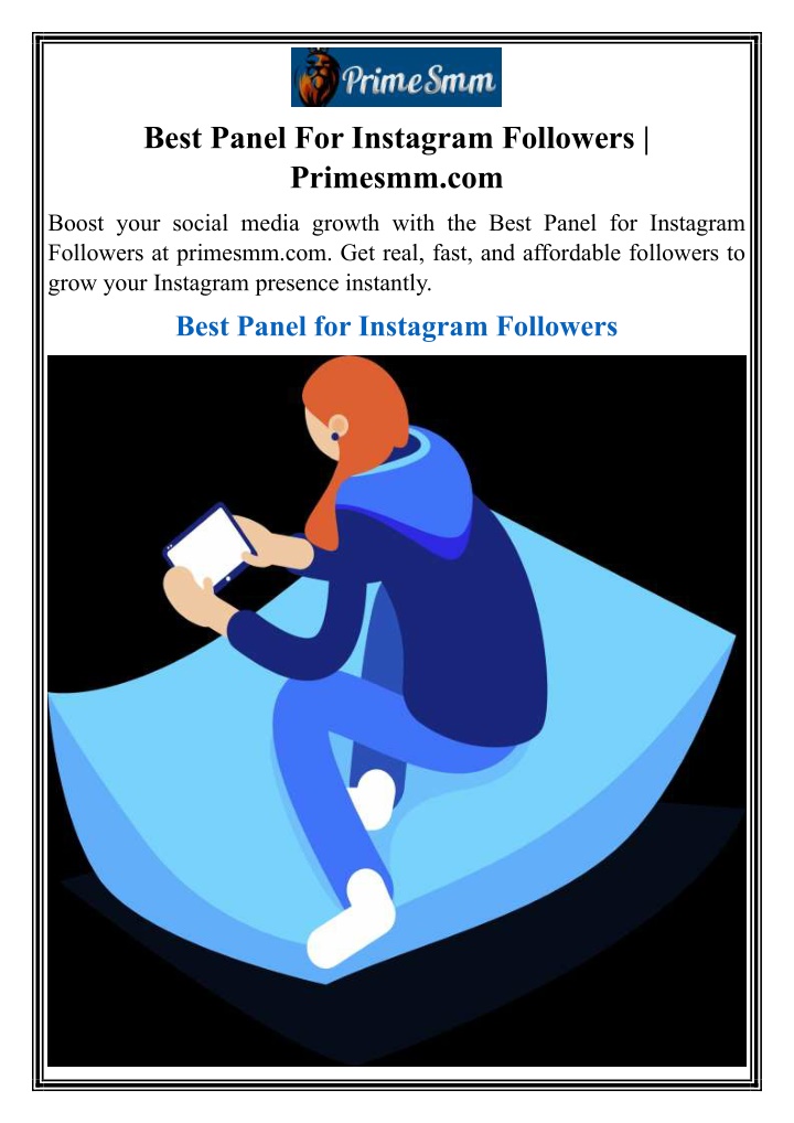 best panel for instagram followers primesmm com
