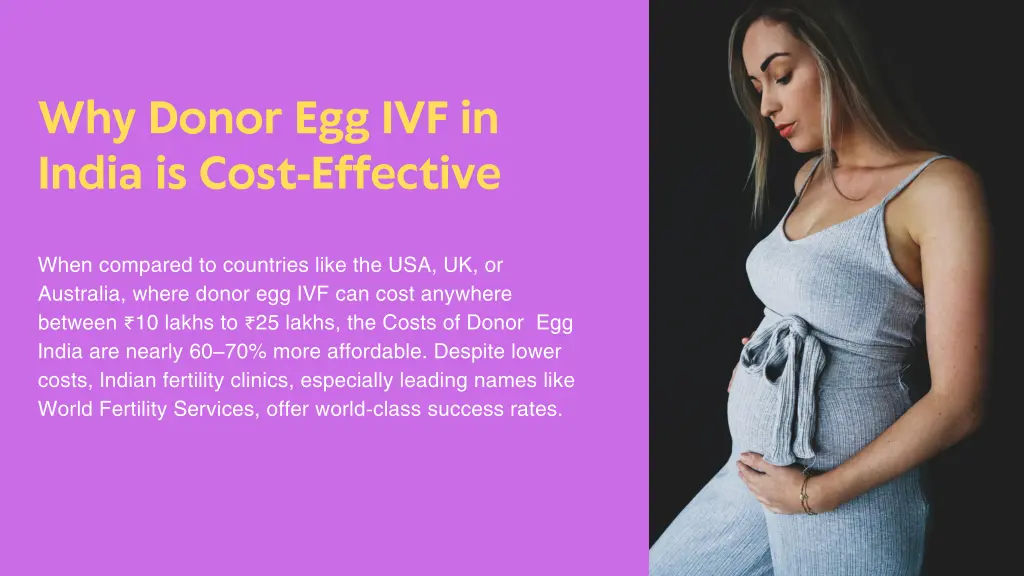 why donor egg ivf in india is cost effective