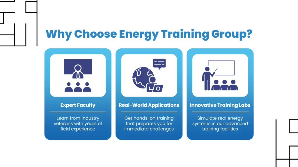 why choose energy training group
