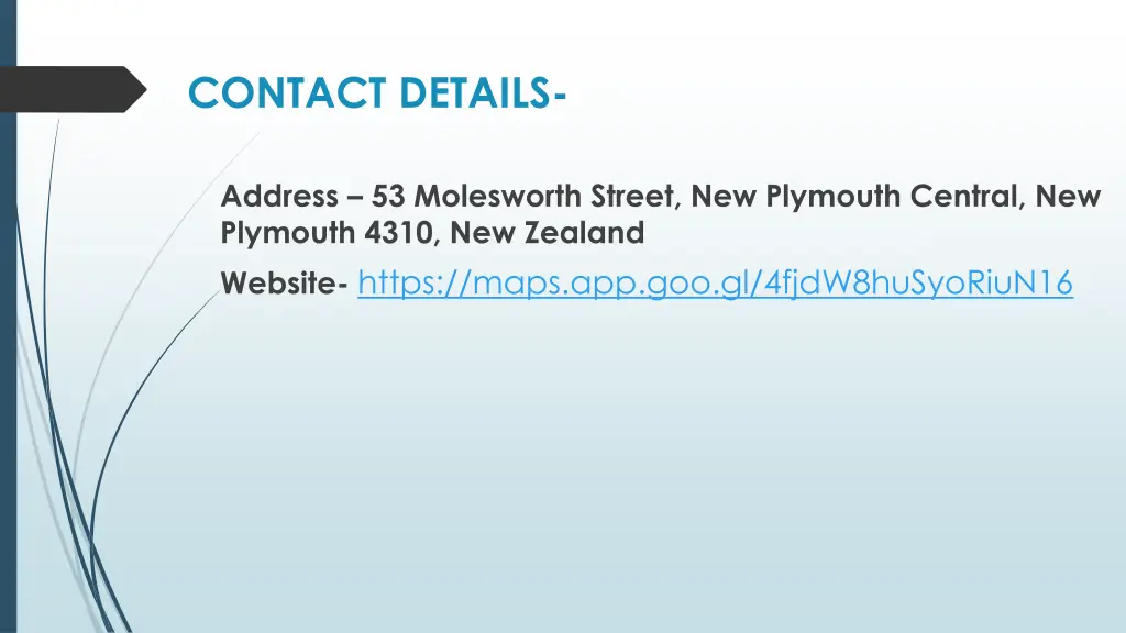 contact details
