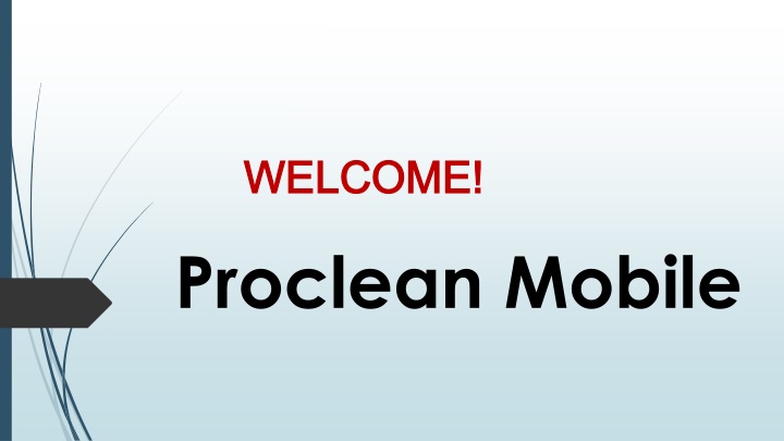 welcome welcome proclean mobile