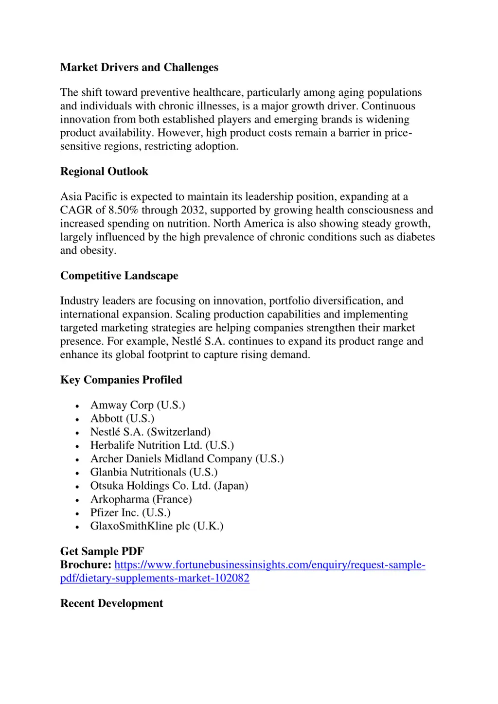 market drivers and challenges