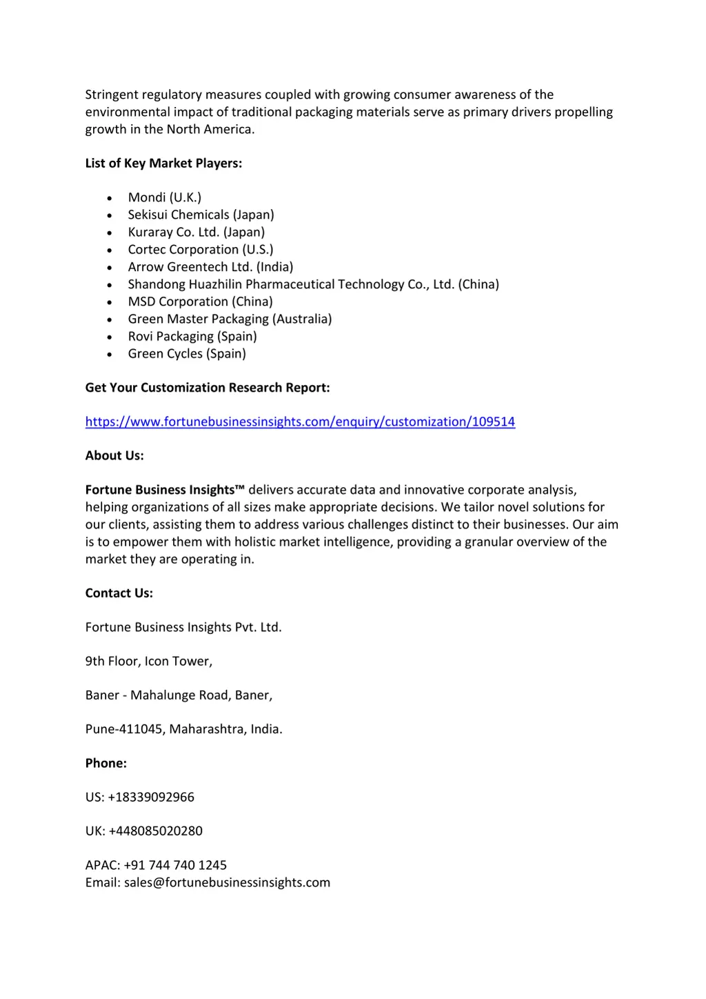 stringent regulatory measures coupled with