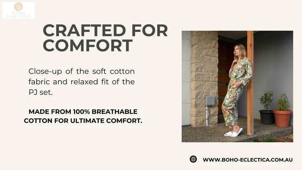crafted for comfort