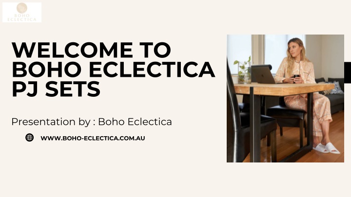 welcome to boho eclectica pj sets