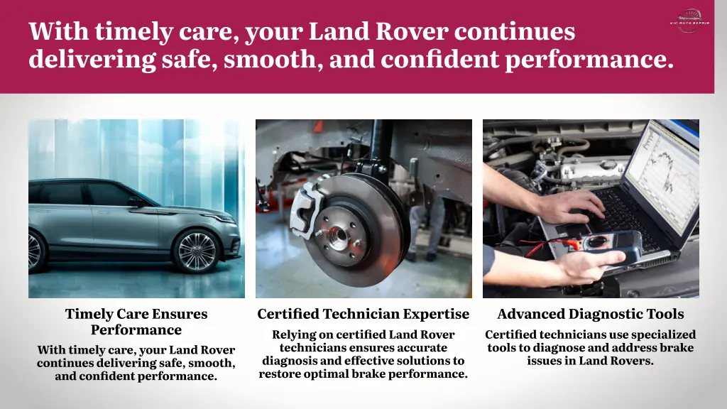 with timely care your land rover continues