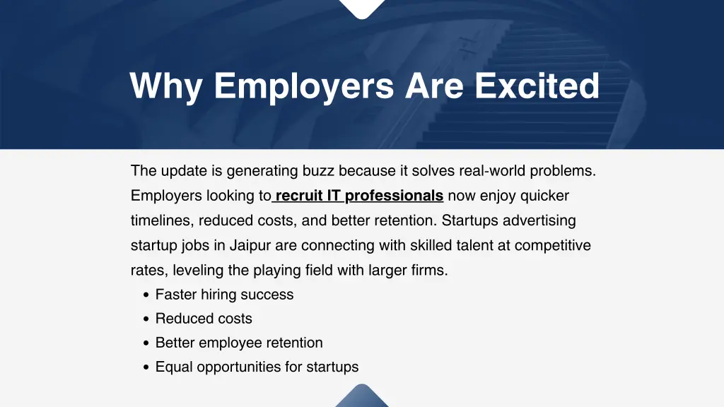why employers are excited
