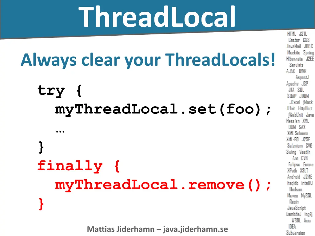 threadlocal 6