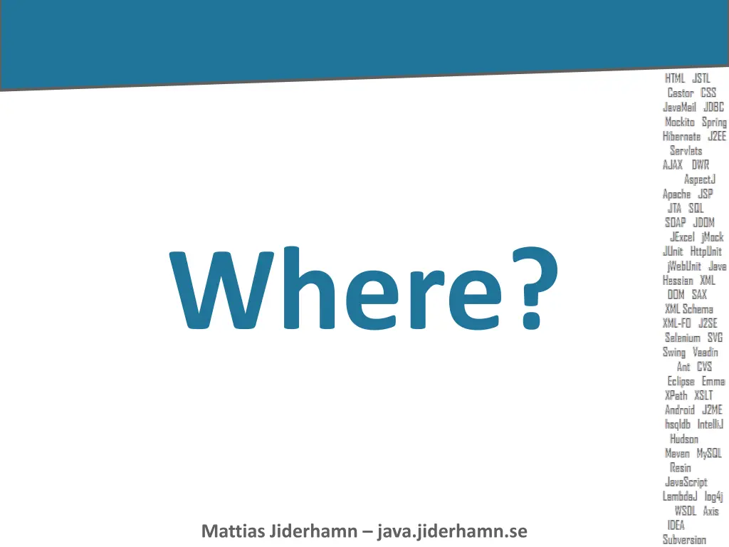 where