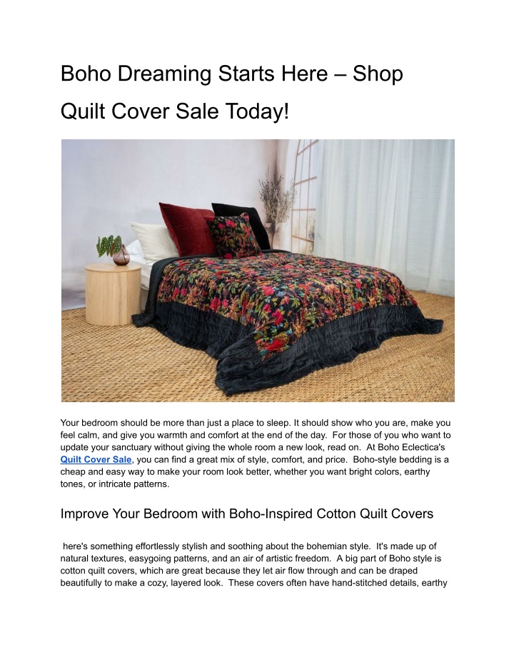 boho dreaming starts here shop