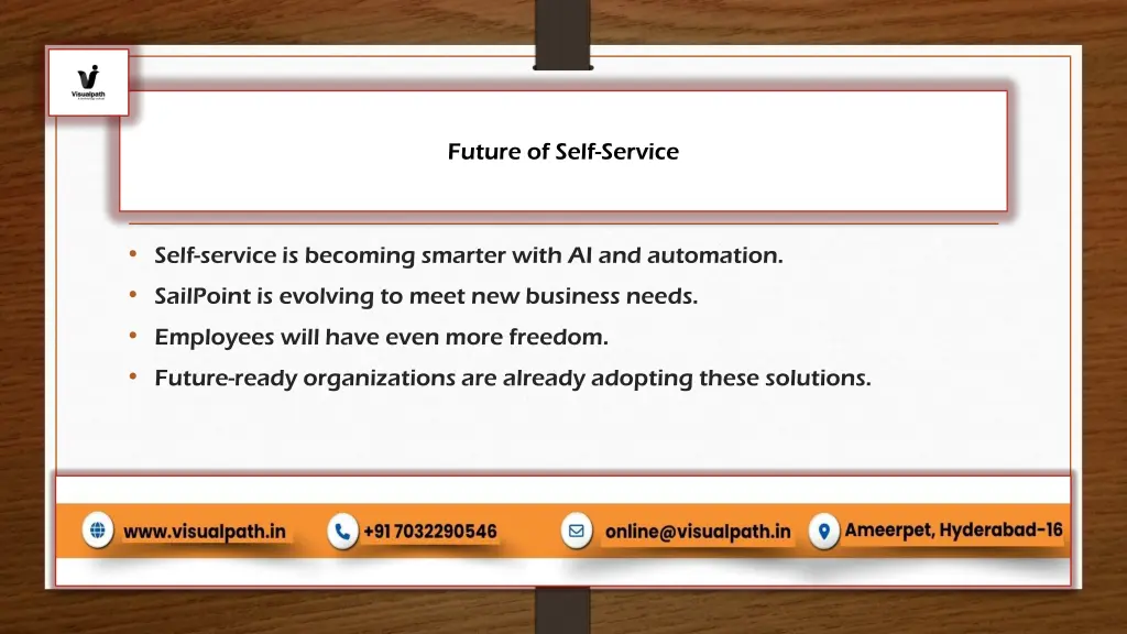 future of self service
