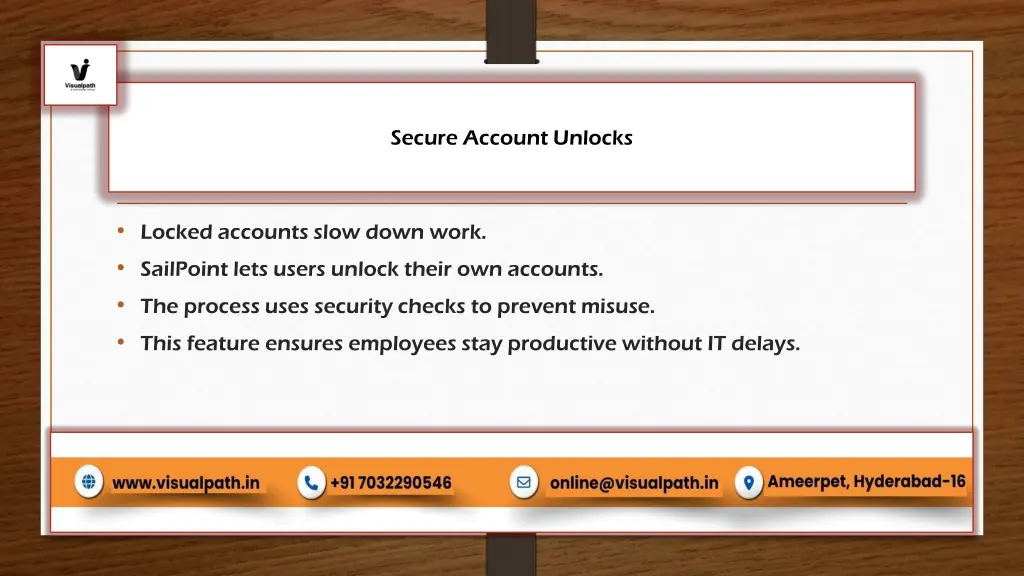 secure account unlocks