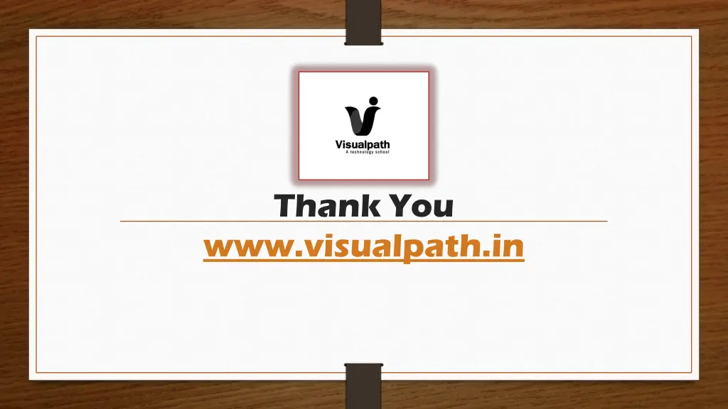 thank you www visualpath in