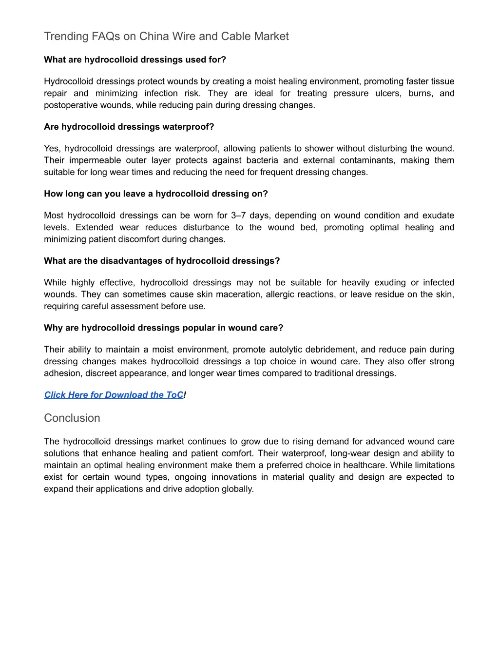 trending faqs on china wire and cable market