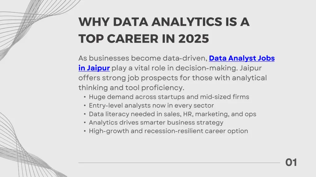 why data analytics is a top career in 2025