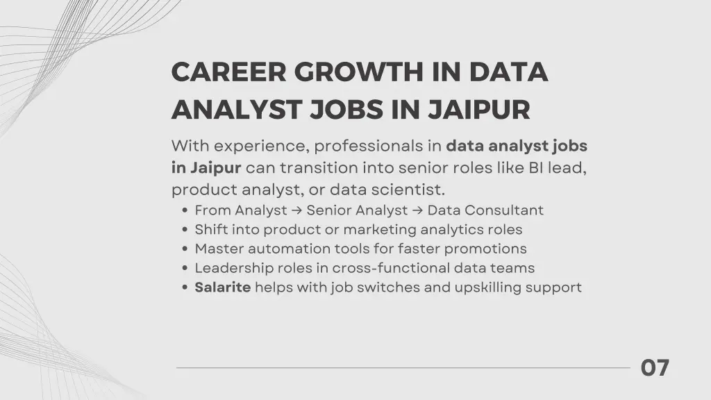career growth in data analyst jobs in jaipur