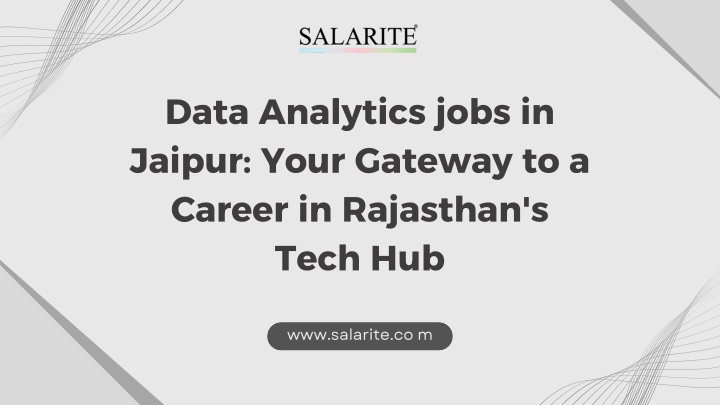 data analytics jobs in jaipur your gateway