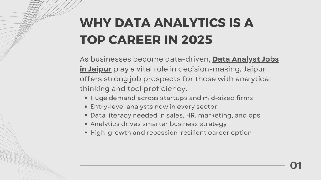 why data analytics is a top career in 2025