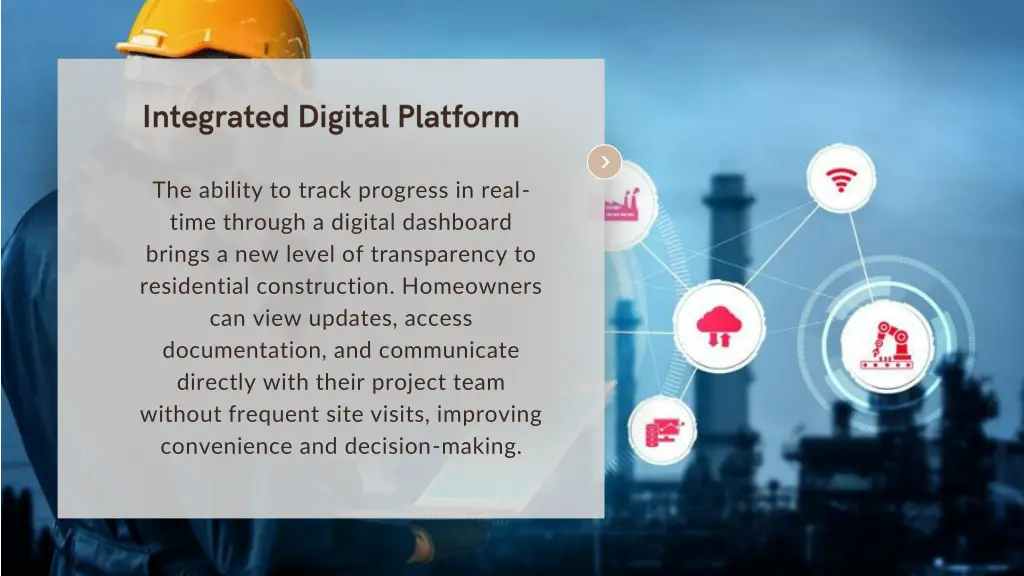 the ability to track progress in real time