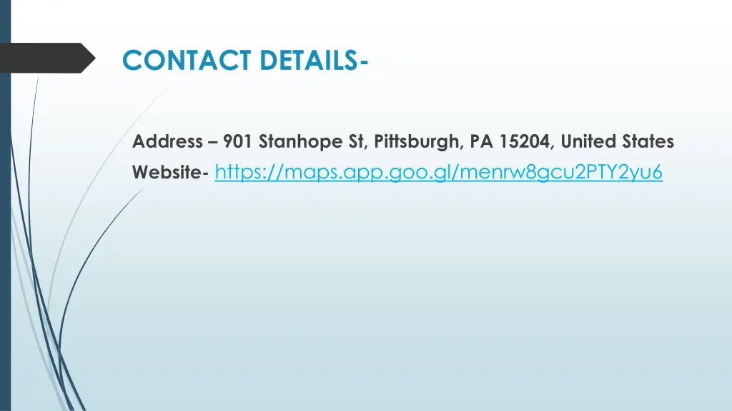 contact details