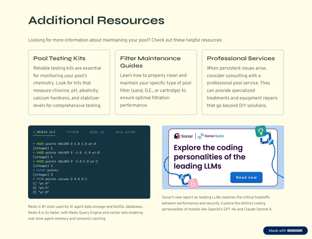additional resources