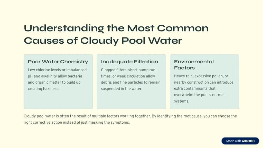 understanding the most common causes of cloudy