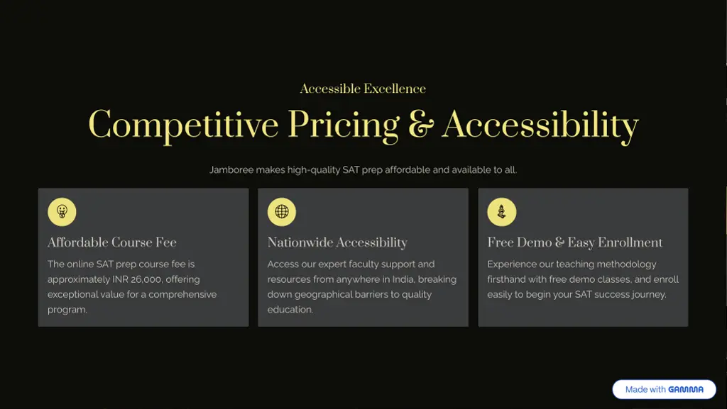 accessible excellence