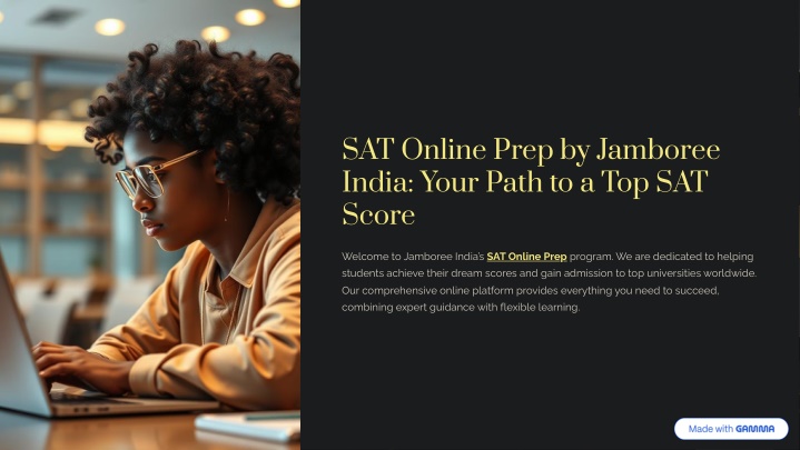 sat online prep by jamboree india your path