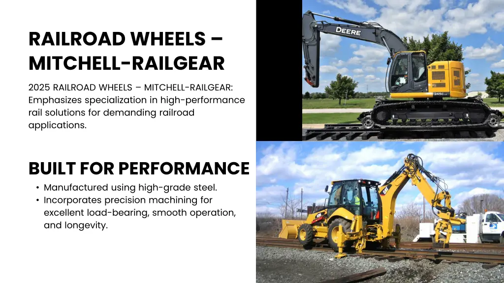 railroad wheels mitchell railgear 2025 railroad