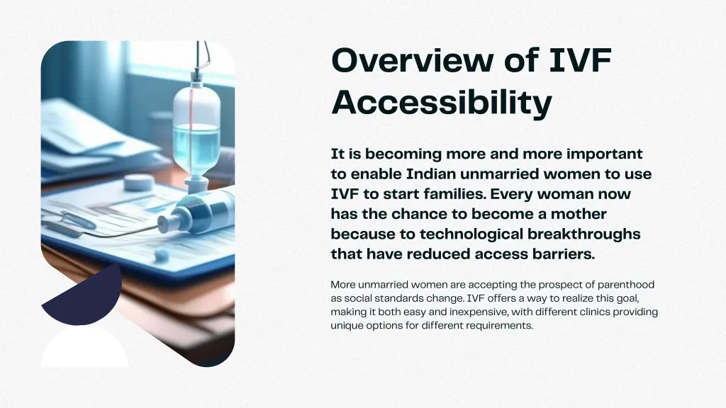overview of ivf accessibility