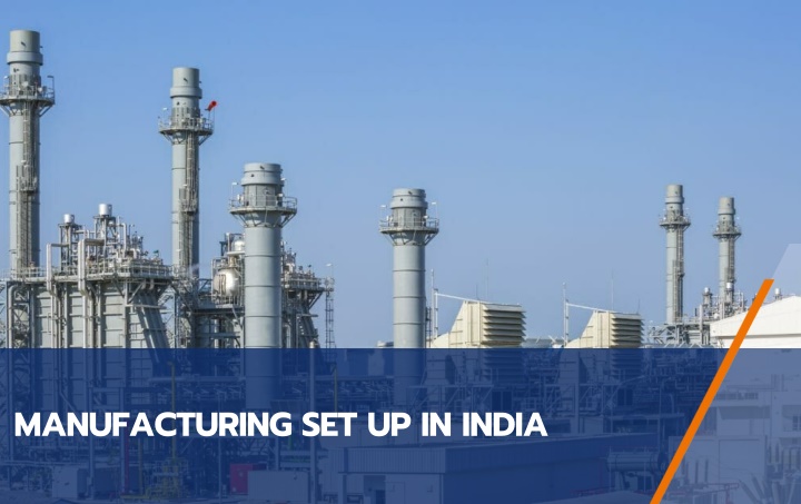 manufacturing set up in india