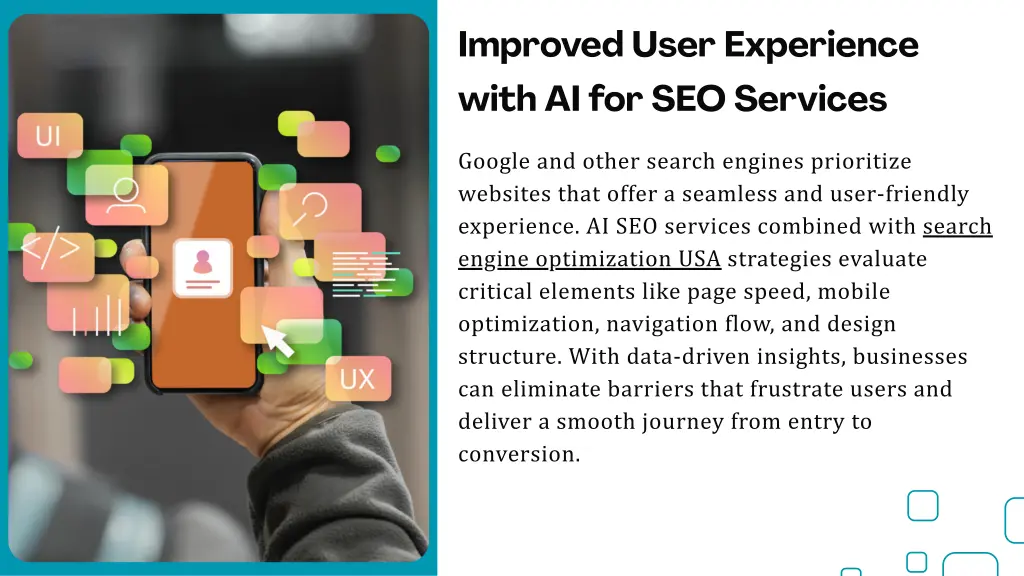 improved user experience