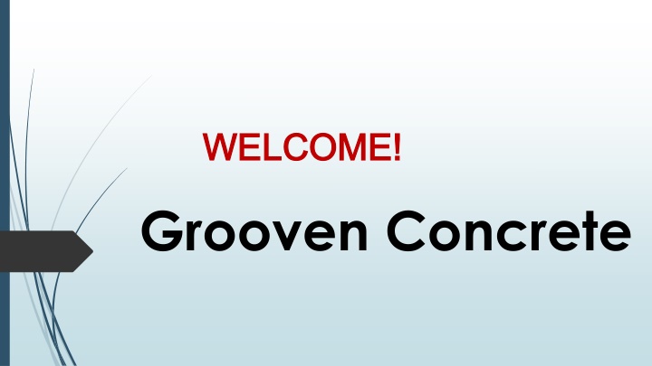 welcome welcome grooven concrete