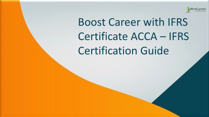 boost career with ifrs certificate acca ifrs