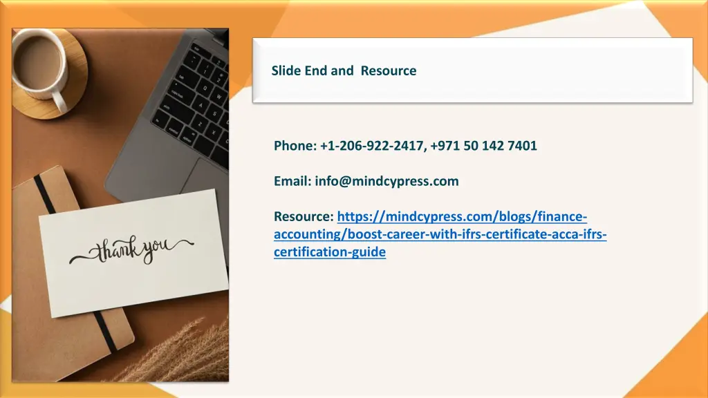 slide end and resource
