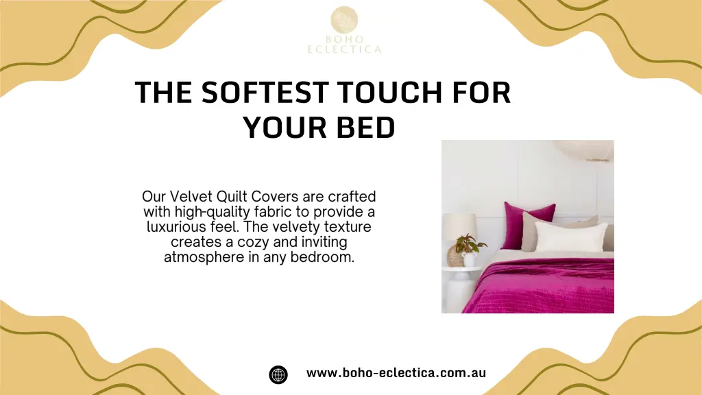 the softest touch for your bed