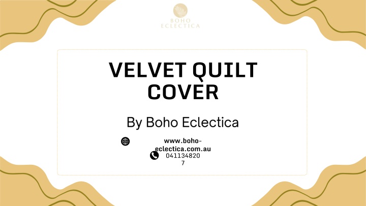 velvet quilt cover