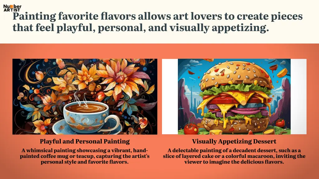 painting favorite fl avors allows art lovers