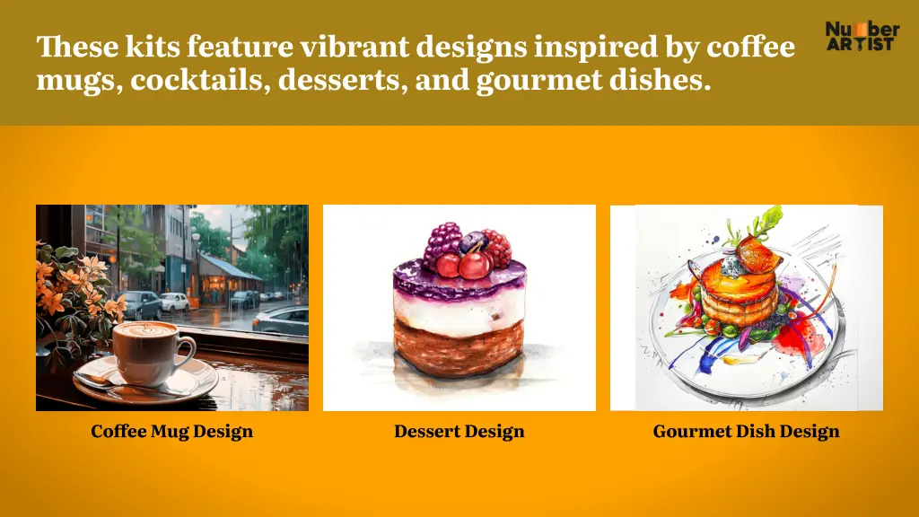th ese kits feature vibrant designs inspired