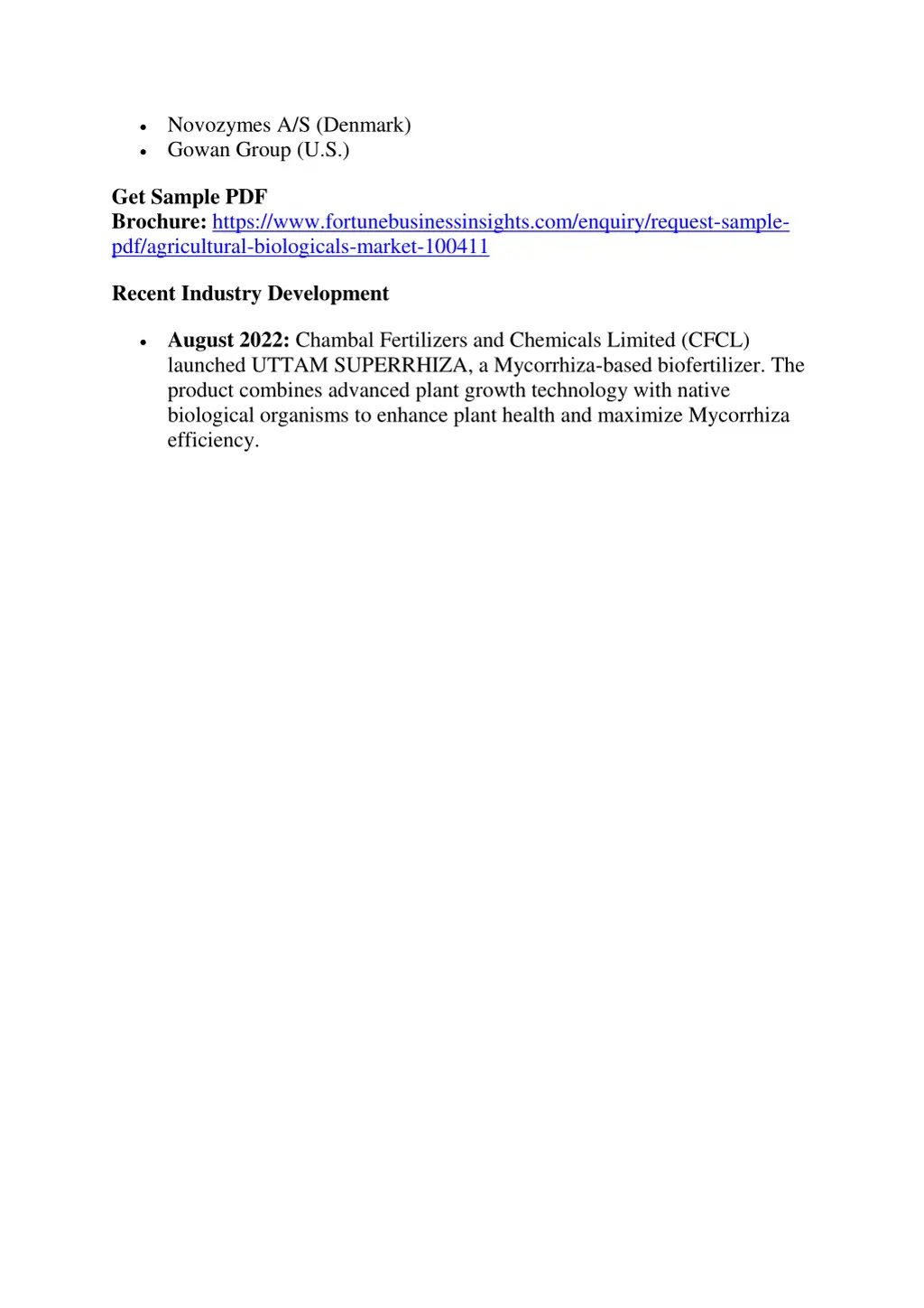 novozymes a s denmark gowan group u s
