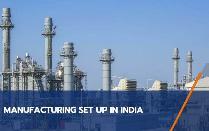 manufacturing set up in india