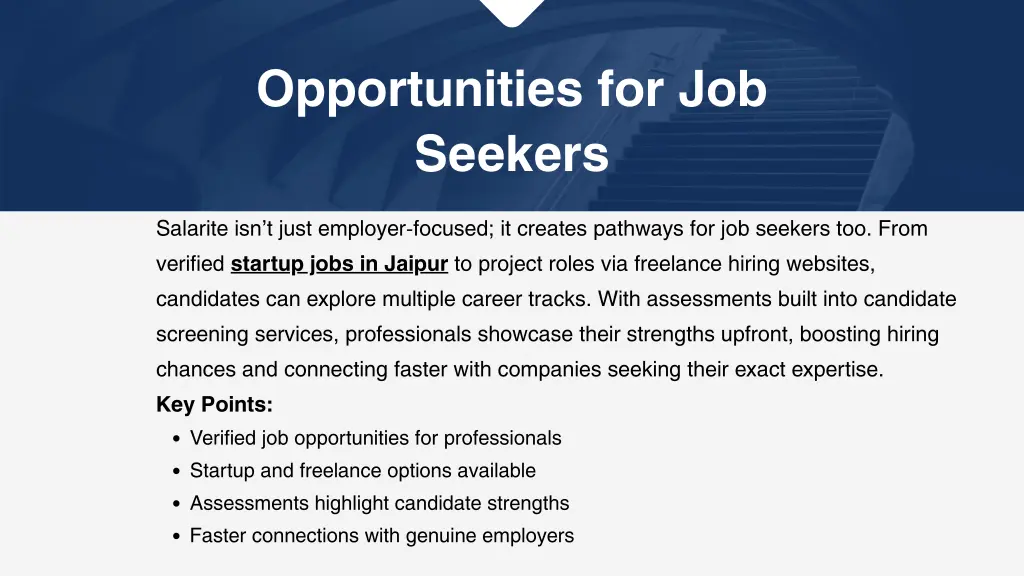 opportunities for job seekers