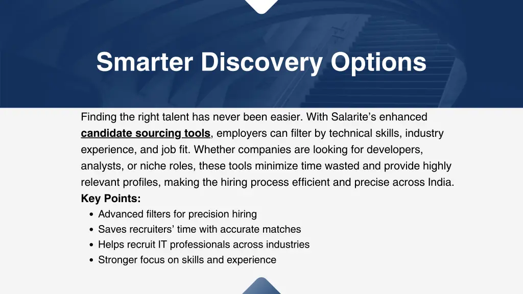 smarter discovery options