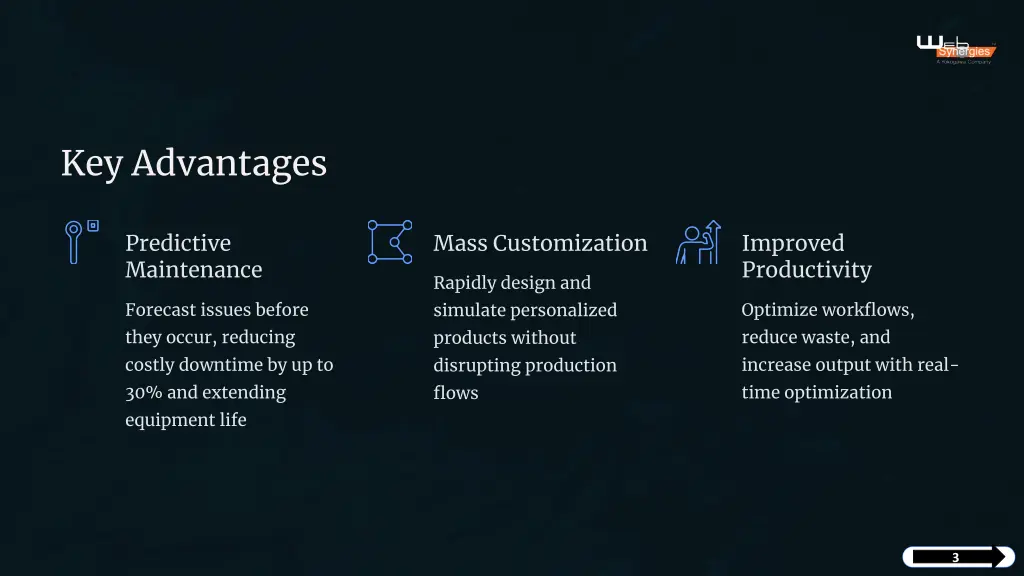 key advantages